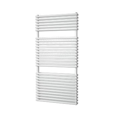 Plieger Florian Nxt designradiator dubbel horizontaal 1216x600mm 980W donkergrijs structuur