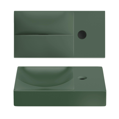 Clou Vale fontein 38 cm + kraang rechts mat pijnboom groen ker