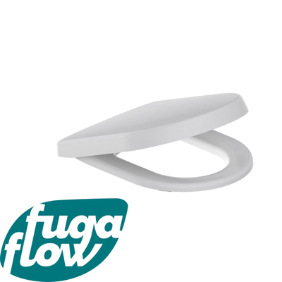 FugaFlow closetzitting - quickrelease & softclose - perfect passend op de Villeroy & boch Subway 2.0 toiletpotten - wit -