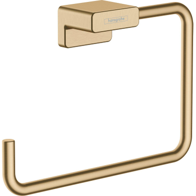 Hansgrohe Addstoris handdoekring brushed bronze