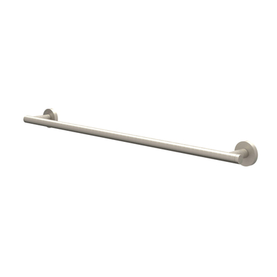 IVY Handdoekrek - wand model - 60cm - enkel - Geborsteld nickel PVD