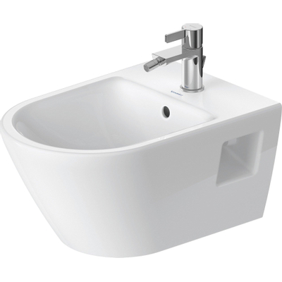 DuravitD-Neowandbidet m. kraangat m. overloop37x54x27cmm. WGwit