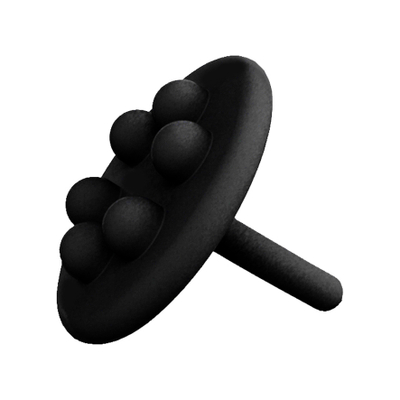 Clou Wash Me waterstop siliconen silicone Zwart