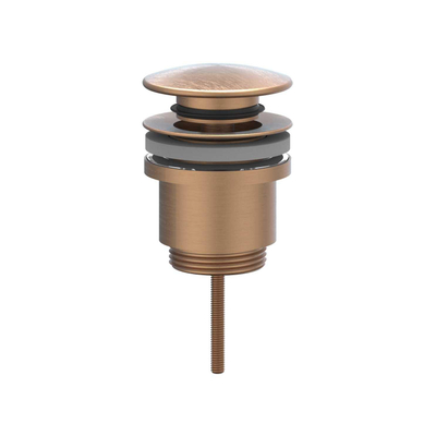 IVY Design Afvoerplug - klikwaste - Geborsteld mat koper PVD