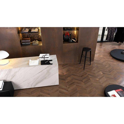 SAMPLE Douglas Jones Metal Vloer- en wandtegel 80x80cm 9.5mm gerectificeerd porcellanato Corten