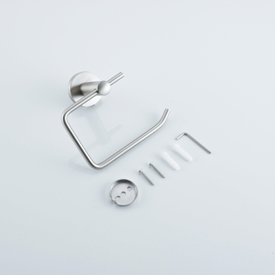 Fortifura Calvi toiletrolhouder zonder klep rond Geborsteld RVS PVD OUTLETSTORE