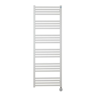 Crosswater MPRO Elektrische handdoekradiator - 140x50cm - 600 Watt - mat wit