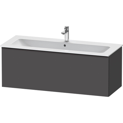 Duravit D-Neo wastafelonderkast 121x44x46.2cm 1 lade Grafiet Mat