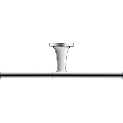 Duravit Starck T Toiletrolhouder - dubbel - zonder klep - chroom