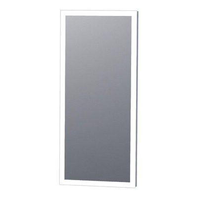 Adema Oblong spiegel - 36x80cm - incl. LED verlichting - spiegelverwarming - touch-schakelaar