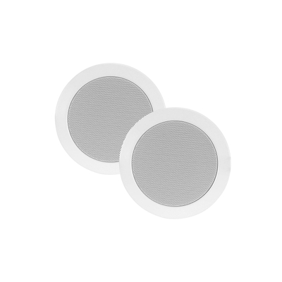 Aquasound Twist twist speakerset - spatwaterdicht - 45 watt - kleur wit ral 9016 (afm. 135 x 43 mm) -