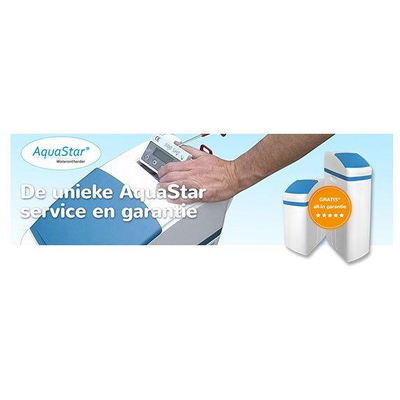 AquaStar 800 SHE Plus Waterontharder met 90kg zout en aansluitset