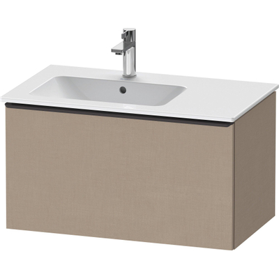 Duravit D-Neo wastafelonderkast 81x44x46.2cm 1 lade Linnen Mat