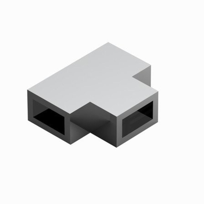 Fortifura Galeria T-verbindingstuk voor combinatie van stabilisatiestangen tussen vaste wand met zijwand Chroom