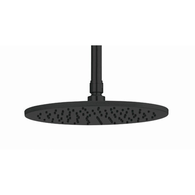 Crosswater Union Douchekop - 25cm - rond - mat zwart