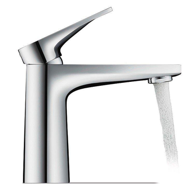 Duravit Tulum by Starck wastafelmengkraan 14cm FreshStart zonder waste Messing Chroom