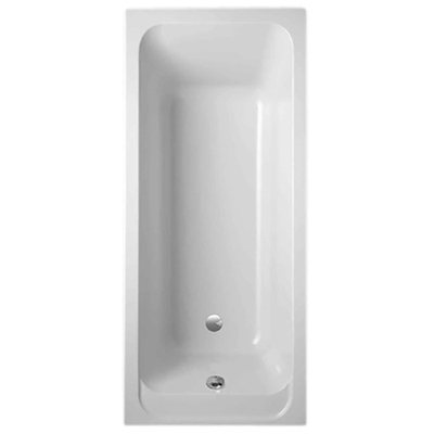 Villeroy&Boch Architectura solo bad 170x75cm acryl rechthoek wit