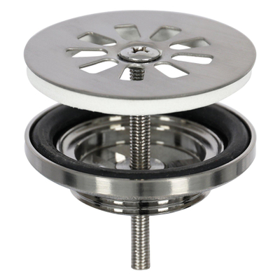 Differnz Hator fonteinset - 9x37.5x18.5cm - Rechthoek - 1 kraangat - Zwart