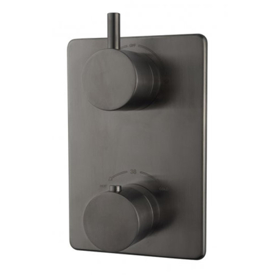 Wiesbaden Caral afbouwdeel thermostatisch Gunmetal