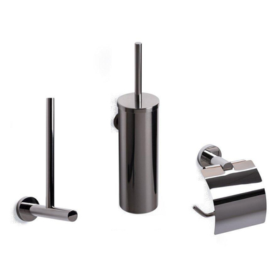 Ozean Eternal Toiletset - driedelig - chroom