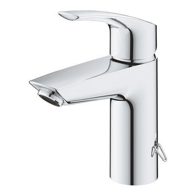 GROHE Eurosmart waterbesparende wastafelkraan s-size met ketting chroom