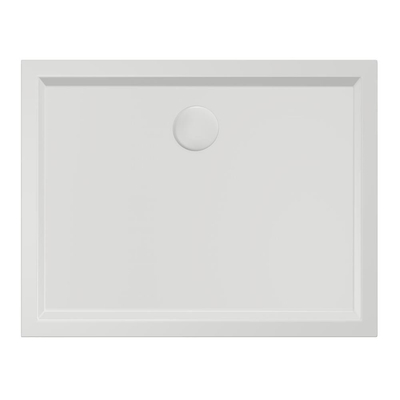 Xenz Mariana douchebak 90x70x4cm rechthoek Acryl Wit