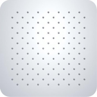 Wiesbaden Ufo hoofddouche vierkant 30 cm RVS