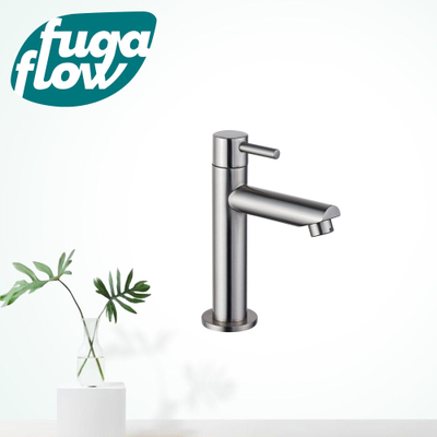 FugaFlow Eccelente Sobrado Badkamer Fonteinkraan - 14.4cm - opbouw - 1gats - PVD - geborsteld RVS