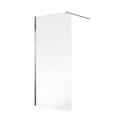 Saniclass Bellini inloopdouche - 100x200cm - helder glas - chroom