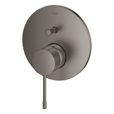 GROHE Essence badkraan - inbouw - met omstel - Brushed Hard Graphite