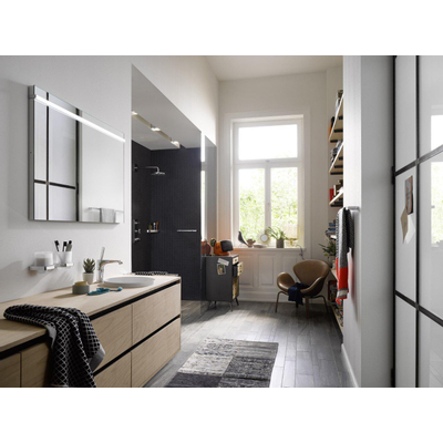 Emco Trend glashouder met glas chroom