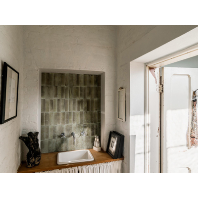 Ragno Gleeze wandtegel - 7.5x20cm - 10mm - Giada