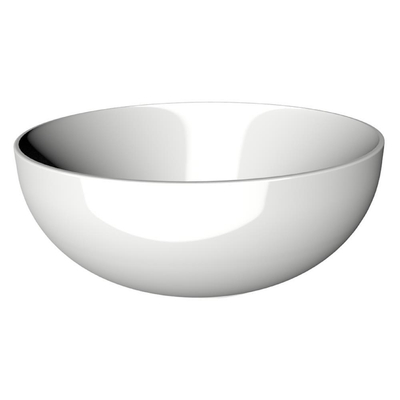 Xenz George Waskom 37x37cm Rond keramiek Glans Wit