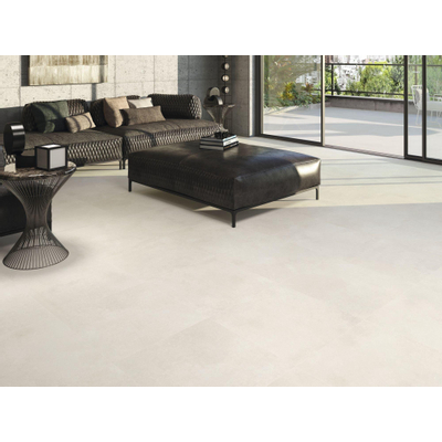 Baldocer Ceramica Arkety vloertegel - 60x60cm - 10mm - Vierkant - gerectificeerd - Betonlook - bit bone mat