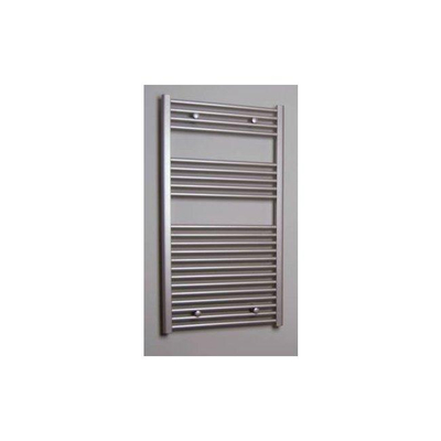 Sanicare recht designradiator 111.8x60cm inox look