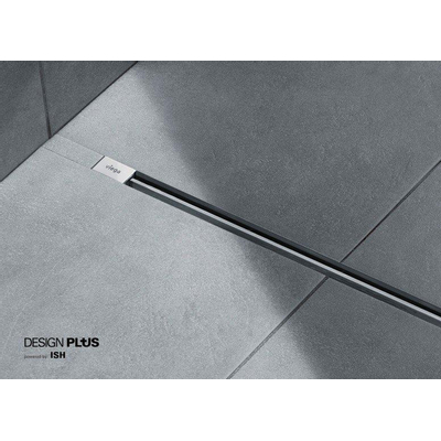 Viega Advantix Vario douchegoot basiselement 120 tot 30cm inkortbaar RVS look