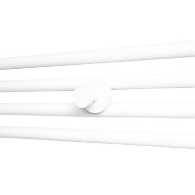 Plieger Elba Electrical elektrische designradiator - 942X600mm - met thermostaat - 500w - wit