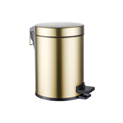 Fortifura Calvi pedaalemmer - 5 liter - rond - Geborsteld Messing PVD (Goud) - licht beschadigd - OUTLETSTORE