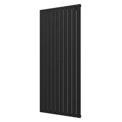 Plieger Cavallino Retto designradiator verticaal enkel middenaansluiting 1800x754mm 1506W donkergrijs structuur