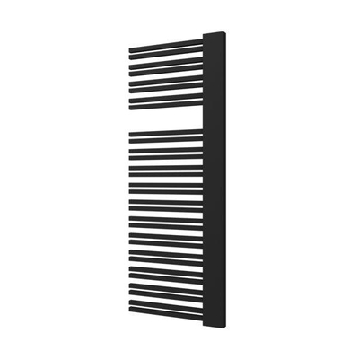 Plieger Frente Sinistra designradiator met horizontale buis links 1610x600mm 933W donkergrijs structuur