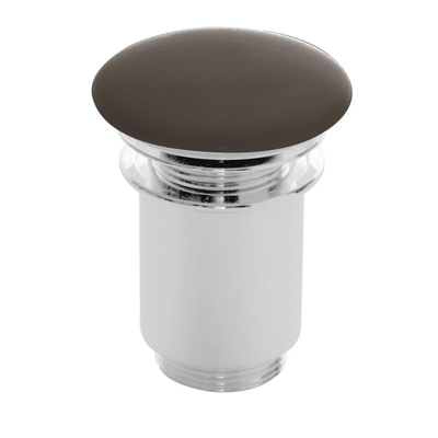 Royal Plaza wastafelplug 1 1/4 click clack zonder overloop tobacco