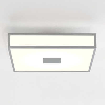 Astro Mashiko 400 plafondlamp exclusief 4x E27 chroom 40x8.7x40cm IP44 staal A