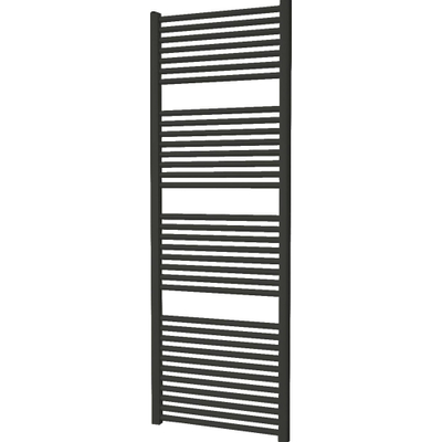 Plieger Palermo designradiator horizontaal 1702x500mm 799W zwart grafiet (black graphite)