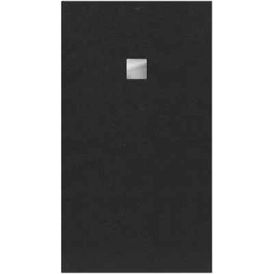 Villeroy & Boch Excello douchevloer 100x180cm polyurethaan/acryl Nature Anthracite