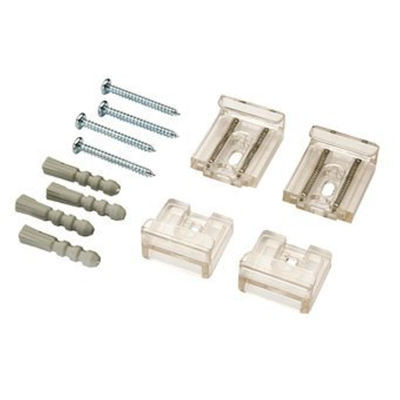 Noord RAM spiegelklemmen per stel kunststof, max. gewicht 10kg/0.8m2