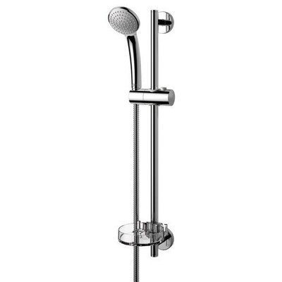 Ideal Standard Idealrain glijstangset 60cm met handdouche 80mm 1 stand chroom