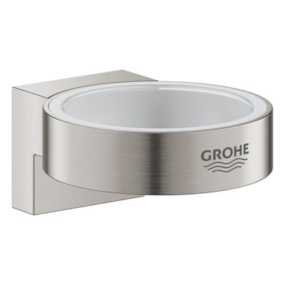 GROHE Selection wandhouder t.b.v. glas en zeepdispenser supersteel