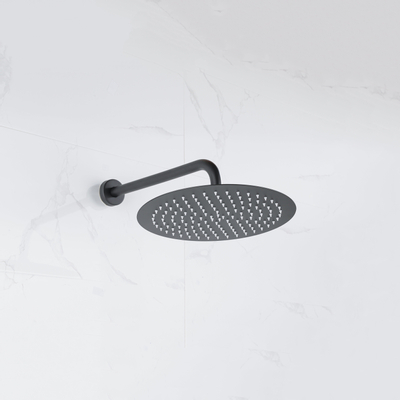 Adema Sparkle 2.0 Hoofddouche - 30cm - Mat Zwart