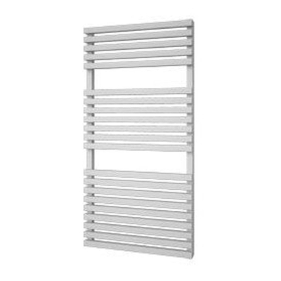 Plieger Lugo designradiator horizontaal 1182x600mm 748W parelgrijs (pearl grey)