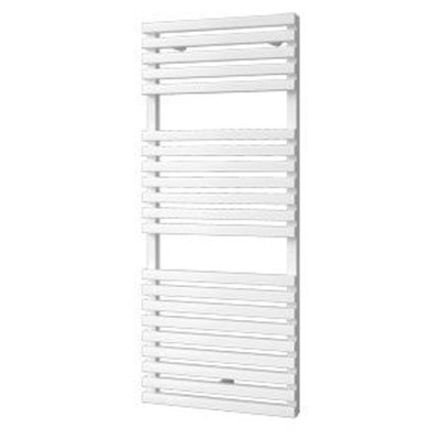 Plieger Lugo designradiator horizontaal 1758x600mm 1110W wit structuur